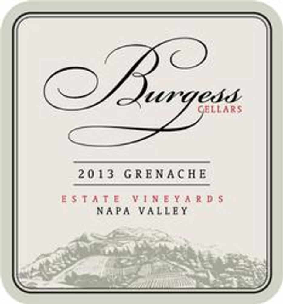 Burgess Cellars Tasting Room