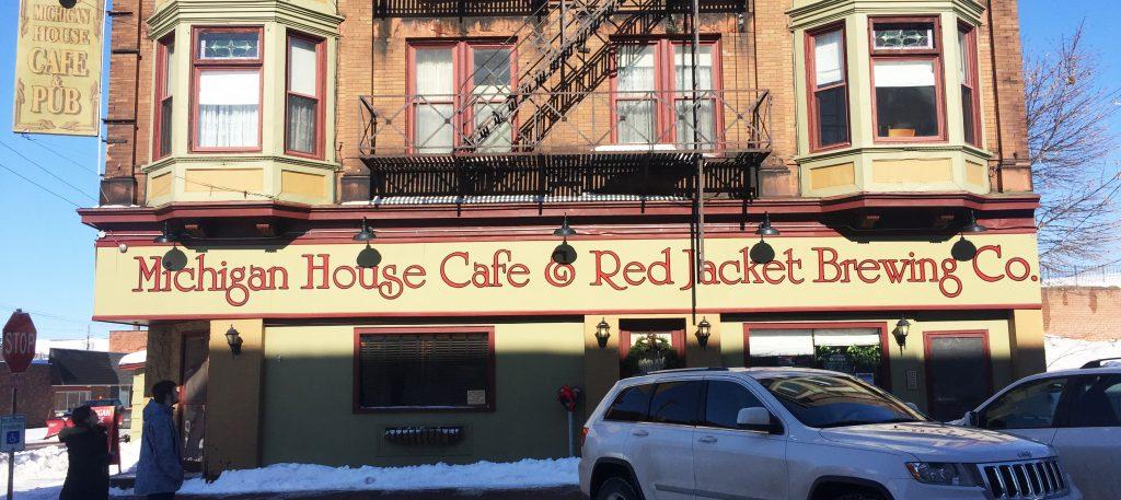Red Jacket Brewing at Michigan House Cafe