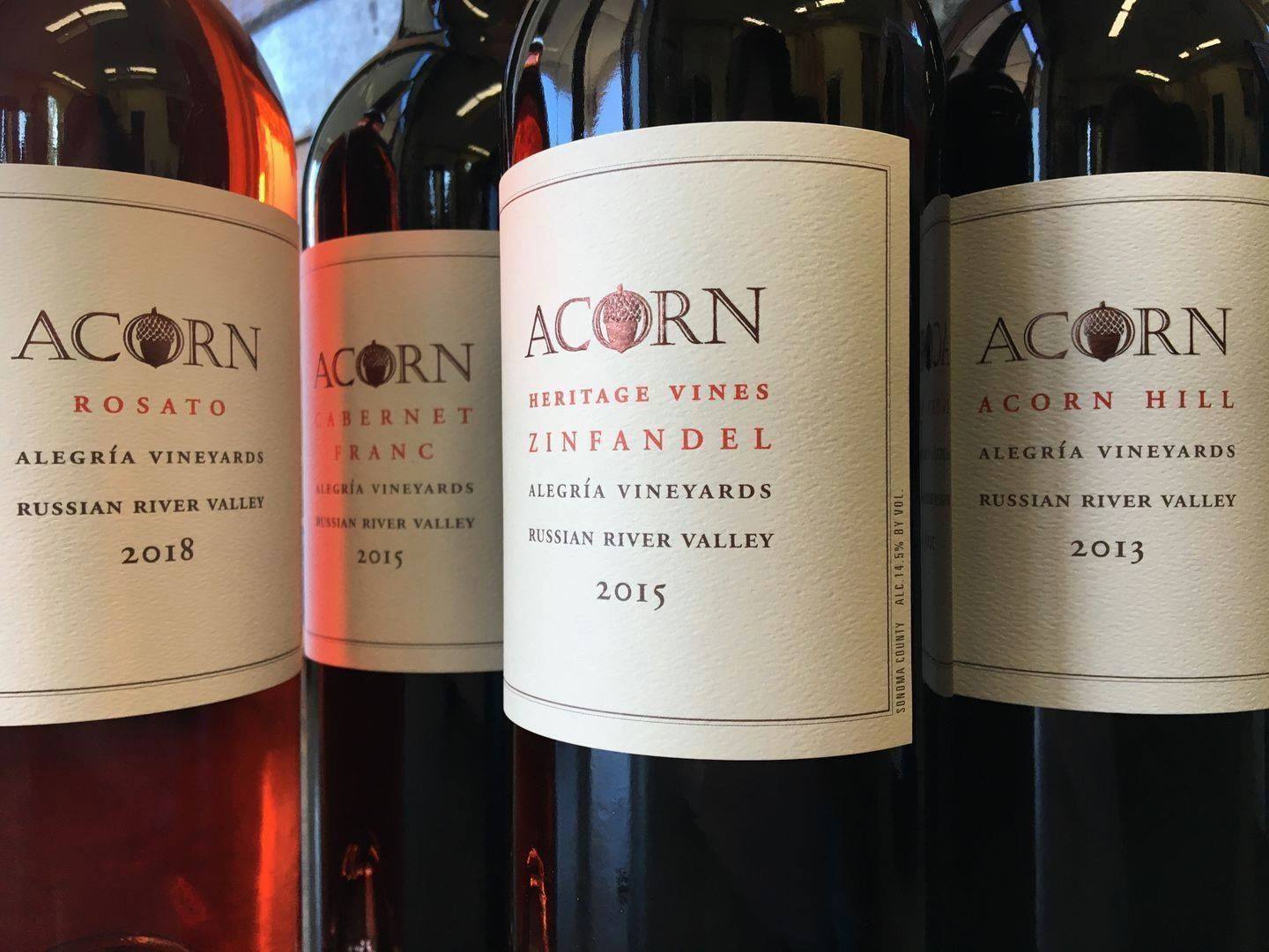 Acorn Winery  Alegria Vineyards